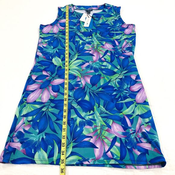 Caribbean Joe Tropical Tunic Dress - Picture 9 of 10